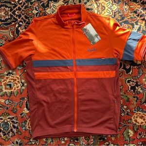 Rapha Men's Vibrant Orange and Blue Performance Jacket